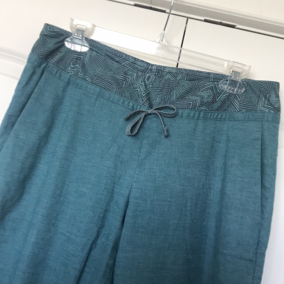 PATAGONIA ROCK CLIMBING PANTS / JOGGERS TEAL - Picture 6 of 9
